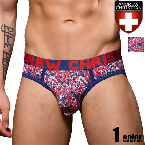 AndrewChristian アンドリュークリスチャン DOORBUSTER Blazing Stars Brief w Almost