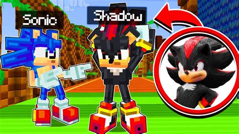 P3DRU VIROU O SHADOW DO SONIC NO MINECRAFT O Mais Forte P3DRU