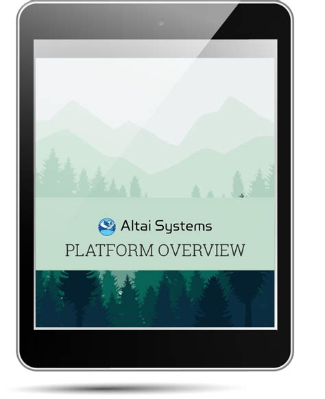 Resources Altai Systems Ams Platform