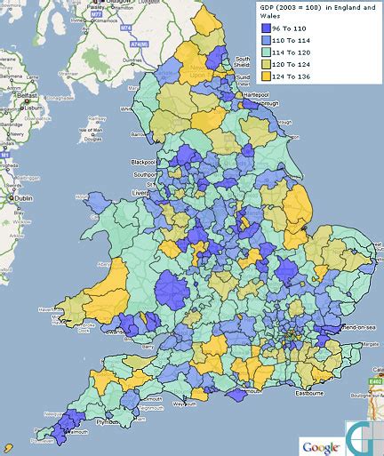 Bbc Mark Eastons Uk Map Of The Week Wealth Of The Nation