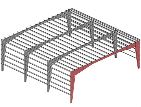 Steel Building Frame