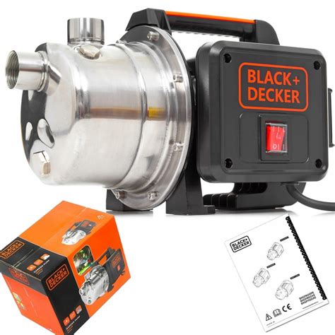 Pompa Do Wody Black Decker Ogrodowa Hydrofor L