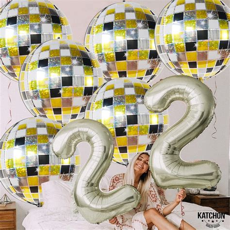 Katchon Globos Grandes De Bola De Discoteca Pulgadas Paquete De