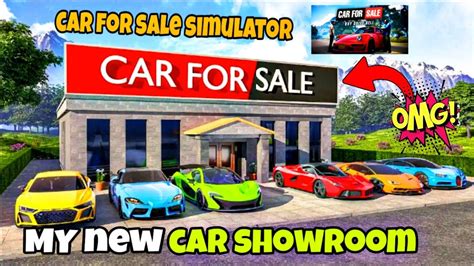 I Opened My New Car Showroom Car Saler Simulator Dealership Gameplay