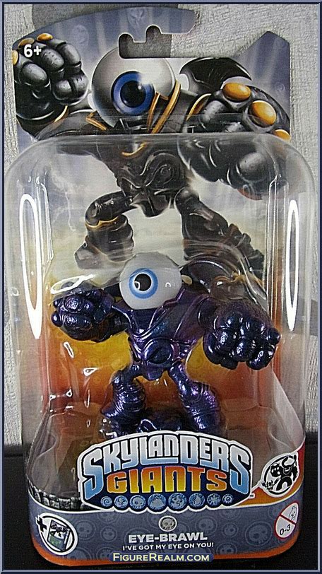 Eye Brawl Purple Skylanders Giants Basic Series Activision