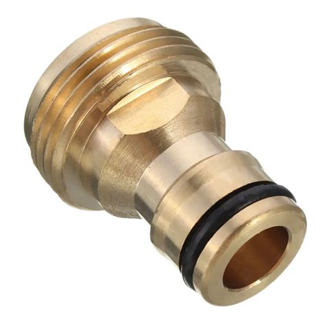 Solid Brass Male Quick Connector Adaptor Garden Hose Pipe Tube Faucet