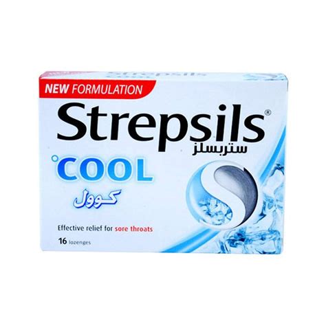 Buy Strepsils Cool Lozenges 16 S Life Pharmacy