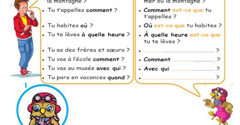 Que Es Preguntas Y Respuestas En Frances Consejos