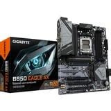 GIGABYTE B650 EAGLE AX Socket AM5 Moederbord Zwart Grijs RAID Gb LAN