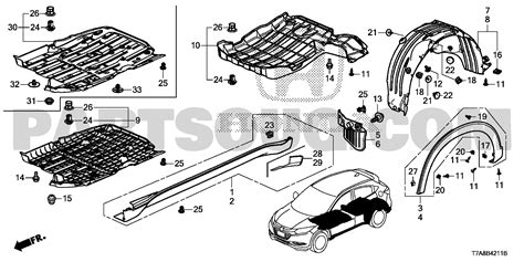 Upholstery Honda Honda Hr V General T Af Parts Catalogs