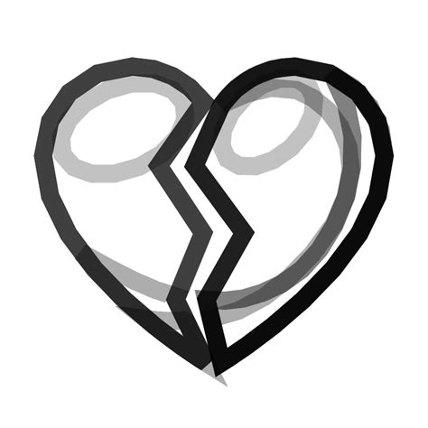 Broken Heart Vector Svg Icon Svg Repo