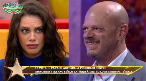 Gf Vip Il Pap Di Antonella Fiordelisi Contro Signorini Stefano