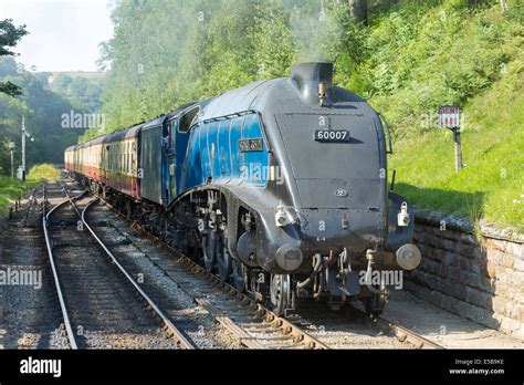 LNER Class A4 locomotive "Sir Nigel Gresley, operated by the North ...