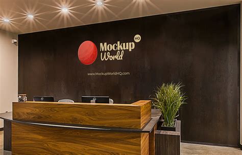 Free Office Branding Logo Mockup | Mockup World HQ