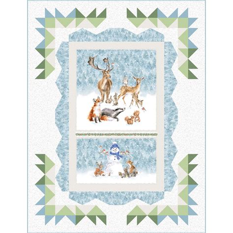 Maywood One Snowy Day by Hannah Dale KIT-MASOSND One Snowy Day Quilt KIT $79.99/per kit