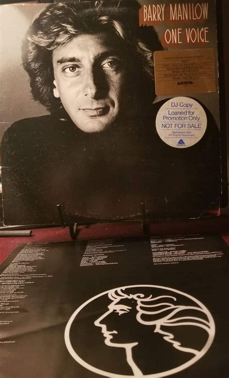 Barry Manilow One Voice Album On Display