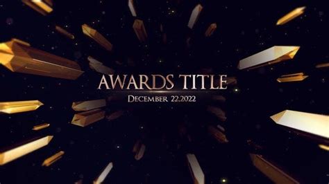 Gold Awards Titles Broadcast Packages Ft Announcement And Awards