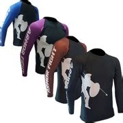 Rash Guard Manga Longa Cor Da Faixa Prote O Uv Armor Fight