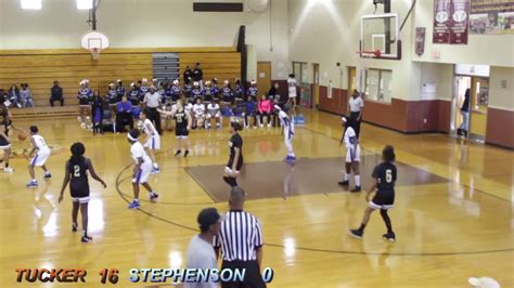 Tucker Vs Stephenson Middle School Girls Basketball Youtube