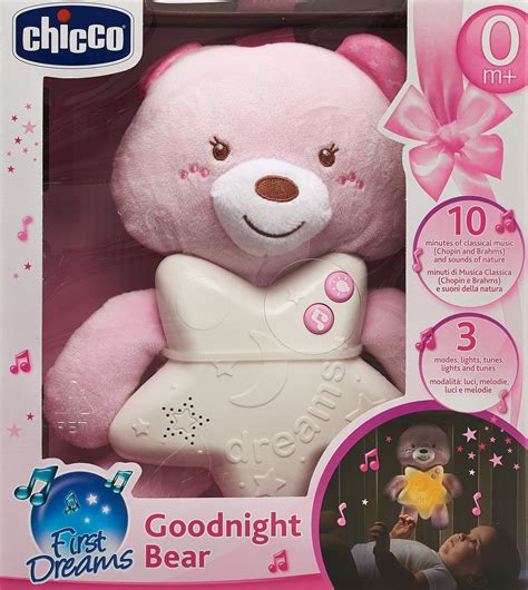 Chicco Gute Nacht Bärchen pink vitaland ch