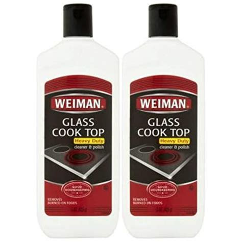 Weiman Glass Cook Top Heavy Duty Cleaner And Polish Pack Of 2 15 Oz Each Pricepulse