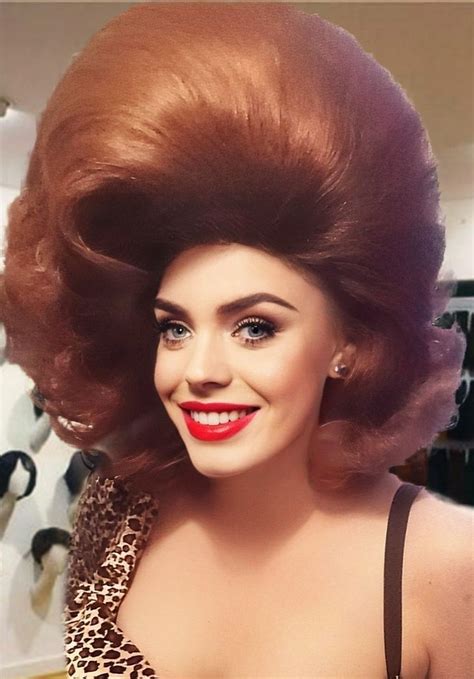 Pin On Crazy Big Hair Big Hair Beautiful Hair Bouffant Hair