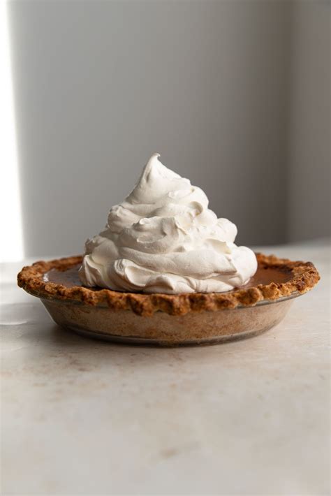 Pumpkin Pie With Salted Maple Whipped Cream The Palatable Life