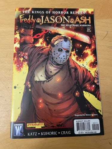 Freddy Vs Jason Vs Ash The Nightmare Warriors 2 Davis NM 9 6 EBay