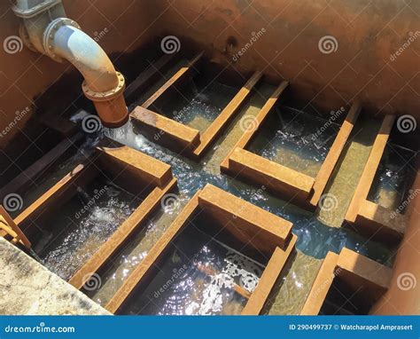 Water treatment process stock image. Image of removal - 290499737