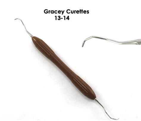 Gracey Curettes Set Of Silicone Coated Periodontal Scaler Calculus Etsy