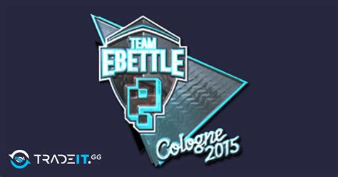 Sticker Team EBettle Foil Cologne 2015 Tradeit