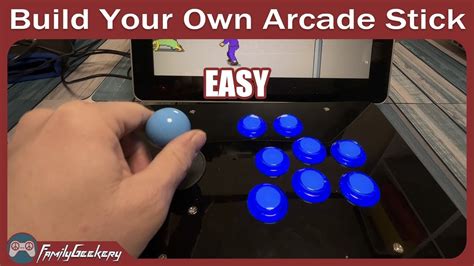 Easy Diy Arcade Stick Build Your Own Youtube