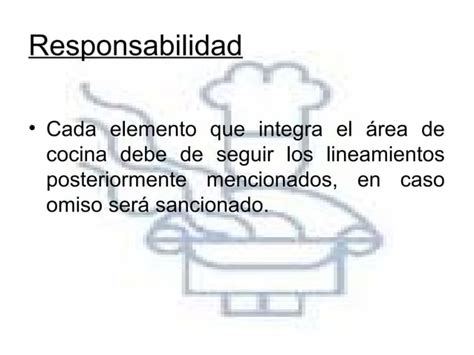 Manual De Seguridad E Higiene De Cocina