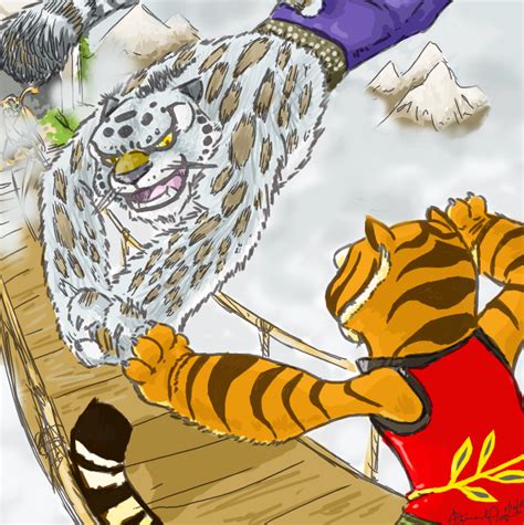 Tailung vs Tigress by IceCatDemon on DeviantArt