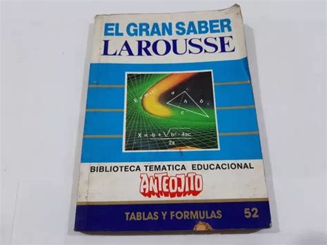 El Gran Saber Larousse Biblioteca Temática Educacional Anteo MercadoLibre