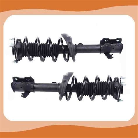 Pair Front Complete Struts And Coil Spring Assembly For 2007 2014 Honda