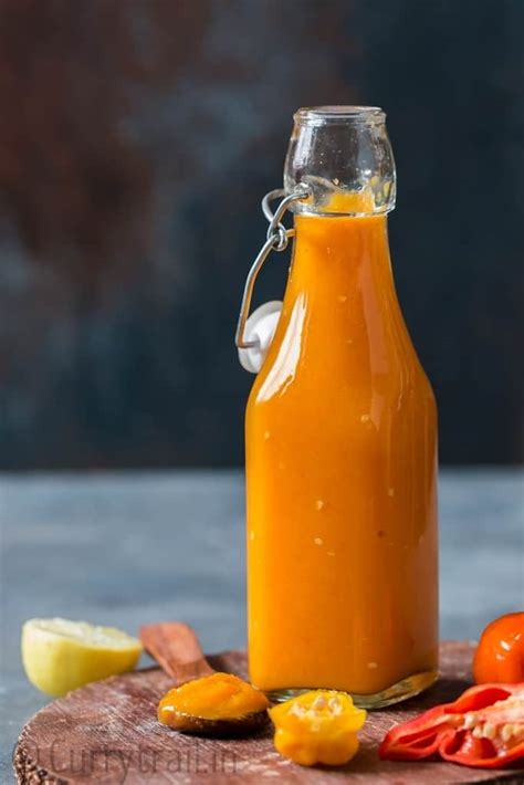 Mango Habanero Hot Sauce Recipe With Video Currytrail