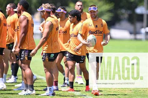 NRL STORM TRAINING Cameron Munster Of The Melbourne Storm Right