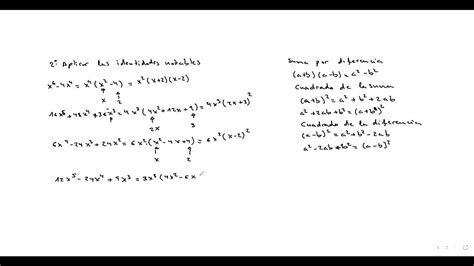 VÍdeo 08 Procedimiento Para La FactorizaciÓn De Polinomios Youtube