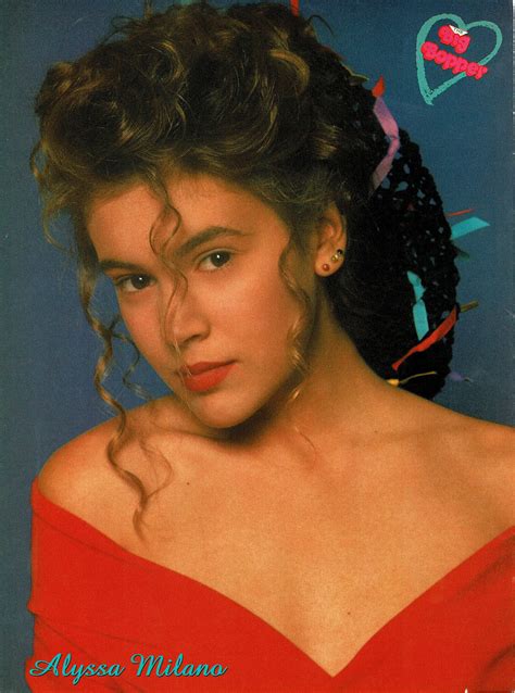 Pin On Alyssa Milano 1980s