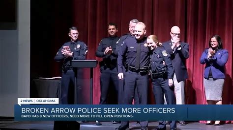 Broken Arrow Police Seek More Officers Youtube