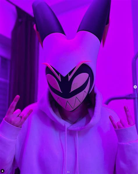 3d Print Hazbin Hotel Adam Mask Cosplay・cults