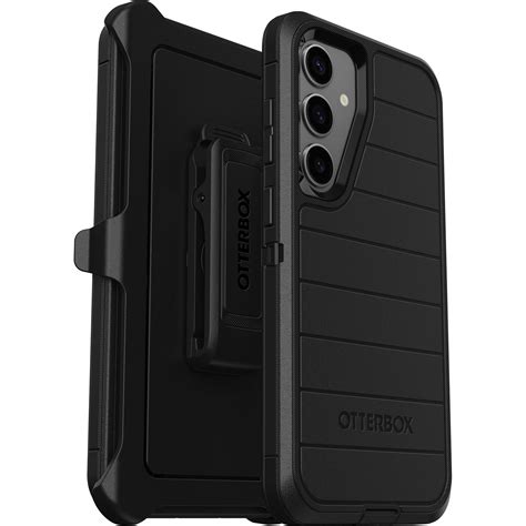 Black Rugged Galaxy S24 Case Otterbox Defender Series Pro