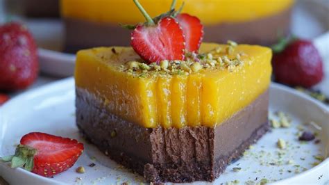 Pastel Vegano De Chocolate Y Mango Chefbosquet Youtube