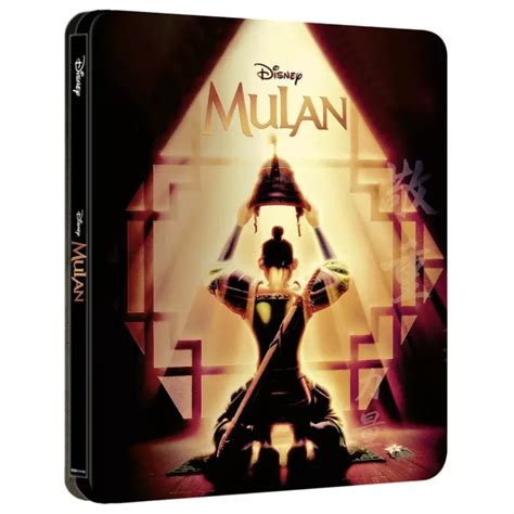 DISNEY S MULAN ANIMATED UK Exclusive 4K Ultra HD Steelbook