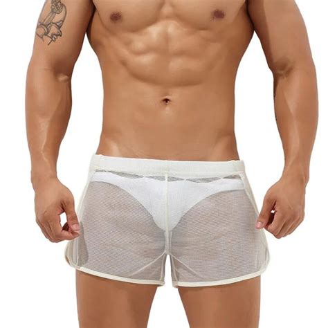 Sous V Tements Pour Hommes Cale Ons Gay Transparents Boxer Pour Hommes