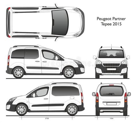 Peugeot Boxer Passenger Van 2017 L1h1 Blueprint Editorial Photography