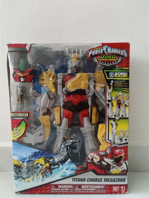 Power Ranger Dino Supercharge Titano Charge Megazord Hobbies Toys