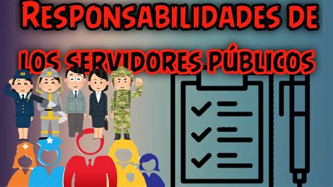 Responsabilidades de los servidores públicos en México YouTube