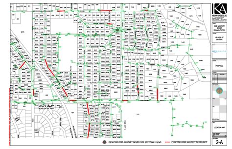 2022 Sanitary Sewer Rehab Map 2 A Bayside Wi